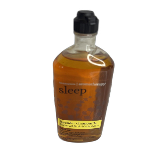 Bath & Body Works Aromatherapy Sleep Lavender Chamomile Wash Foam Bath 10 Fl Oz - Picture 2 of 6